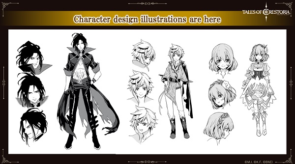 「TALES OF CRESTORIA」Comic Version is coming