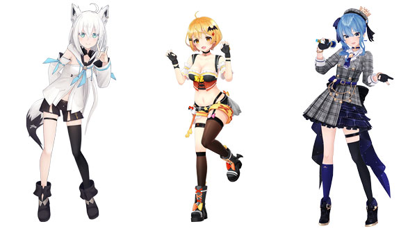 「テイルズ オブ クレストリア」ホロライブ所属バーチャルYouTuber「白上フブキ」「夜空メル」「星街すいせい」による生配信を実施！<br>2021年7月15日(木)21：00に配信決定！