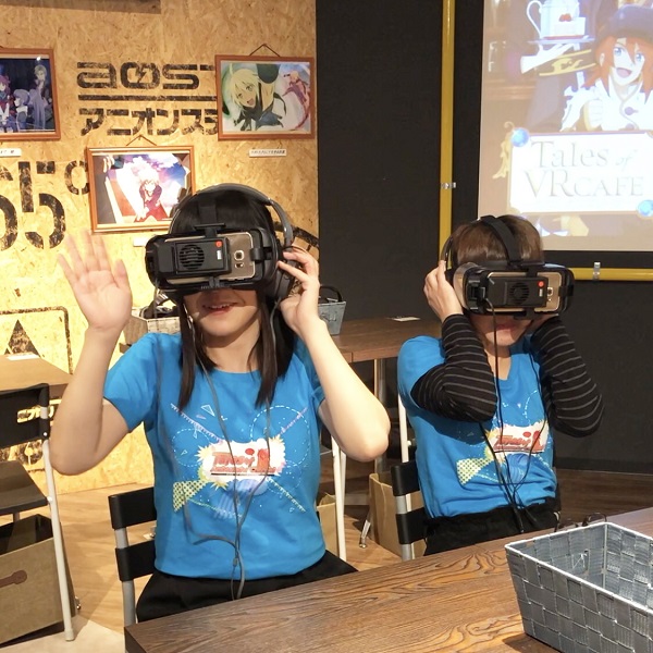 「テイルズ オブ VRカフェ ～カフェ オブ ミリーナ～」<br> テイルズ オブ アンバサダーたちがVRカフェ体験！